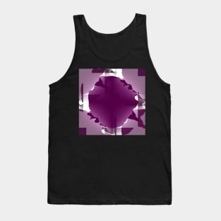 Calming purple shapes Tank Top